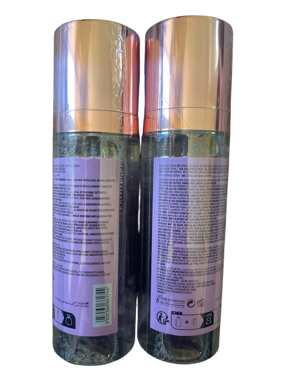 Revolution Calming Fix Amethyst Fixing Spray - bundle of 2